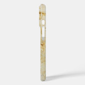 Hart en bloedvaten, perkamentmonogram Case-Mate iPhone case (Achterkant / Links)