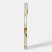 Hart en bloedvaten, perkamentmonogram Case-Mate iPhone case (Achterkant / Rechts)