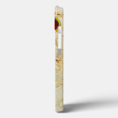 Hart en bloedvaten, perkamentmonogram Case-Mate iPhone case (Achterkant / Links)