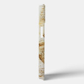 Hart en bloedvaten, perkamentmonogram Case-Mate iPhone case (Achterkant / Rechts)