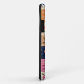 Hart en bloemen quilt Case-Mate iPhone case (Achterkant/rechts)