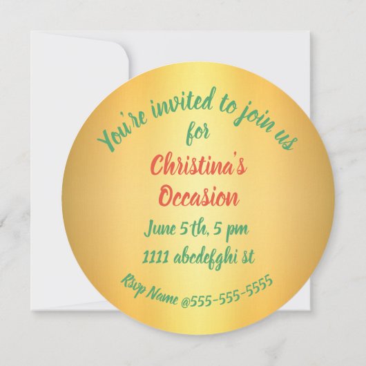 Hart en boog rood groen cadeau wrap kaart (Achterkant)