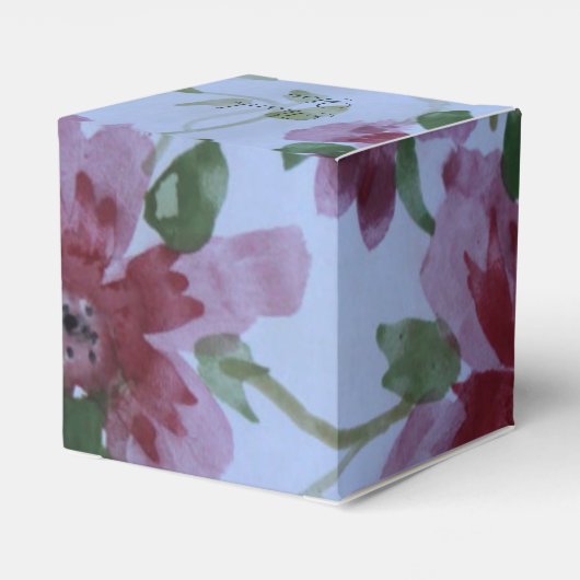 Hart en Bourgondië Huwelijksgunsten Bedankdoosjes (Achterkant)