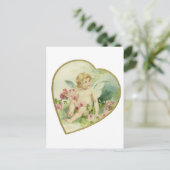 Hart en Cherub - Moederdag/Valentijn Feestdagenkaart (Staand voorkant)