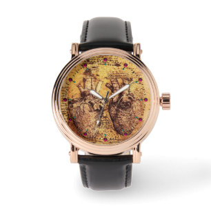 Hart en de bloedvaten, perkament horloge