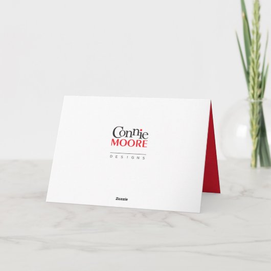 Hart en Edelstenen Blank Kaart (Achterkant)