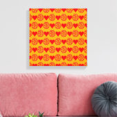 Hart en geest canvas afdruk (Insitu (Woonkamer))