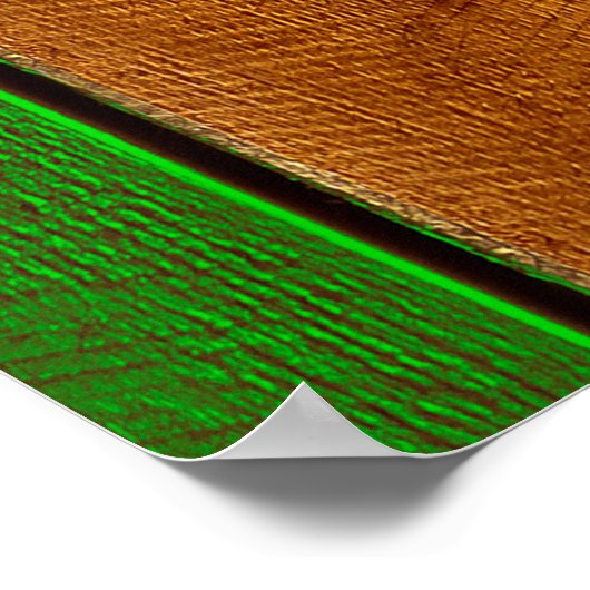 Hart- en hardehandplanken poster (Hoek)