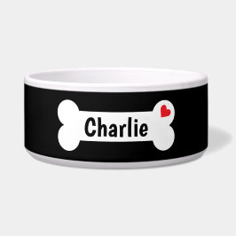 Hart- en hondenbotten voerbakje