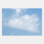 Hart- en J-wolken fotopapier Inpakpapier Vel (Voorkant 2)