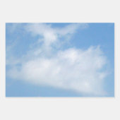 Hart- en J-wolken fotopapier Inpakpapier Vel (Voorkant)