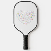 Hart en kleine harten - Pickleball-liefhebber Pickleball Paddle (Voorkant)