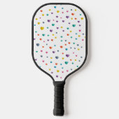 Hart en kleine harten - Pickleball-liefhebber Pickleball Paddle (Achterkant)