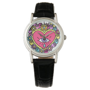 Hart en kroon horloge