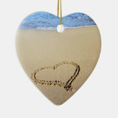 Hart en kus Ornament (Rechts)