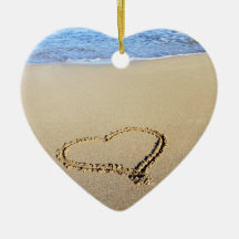 Hart en kus Ornament