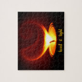 hart en licht legpuzzel (Verticaal)