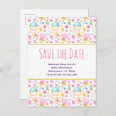 Hart- en liefdesvriendelijke Waterverf Uitnodiging Briefkaart (Voorkant / Achterkant)