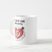 Hart en Pijl Koffiemok (Voorkant links)