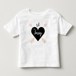 Hart en pijlen kinder shirts