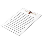 Hart- en pipijnbessen, donker gelaagd Notitieblok (Schuin)