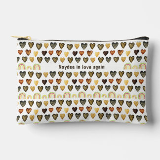 Hart en Regenboog Patroon, Donkere Liefde Etui