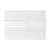 Hart en Ringen Huwelijk thema Uitnodigingen Wikkel (Achterkant Voorbeeld)