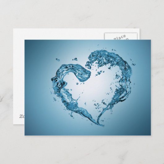 Hart- en rivierriemen briefkaart (Voorkant / Achterkant)