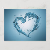 Hart- en rivierriemen briefkaart (Voorkant)