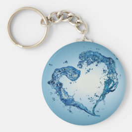 Hart- en rivierriemen sleutelhanger