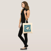 Hart- en rivierriemen tote bag (Voorkant (model))