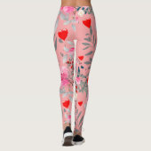 Hart en Roos Leggings (Achterkant)