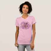 Hart en Roos 'LOVE' T-shirt (Voorkant volledig)