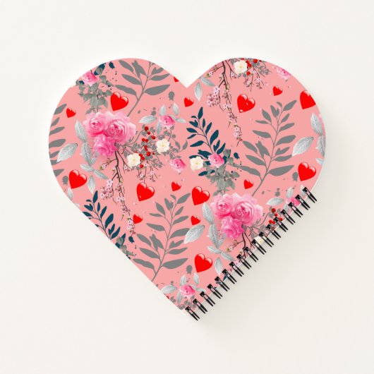 Hart en Roos Notitieboek (Achterkant)