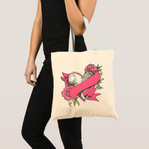 Hart en Rozen Tote Bag