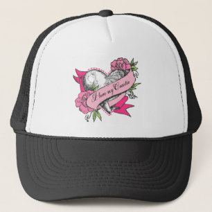 Hart en Rozen Trucker Pet