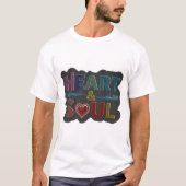 Hart en sol t-shirt (Voorkant)