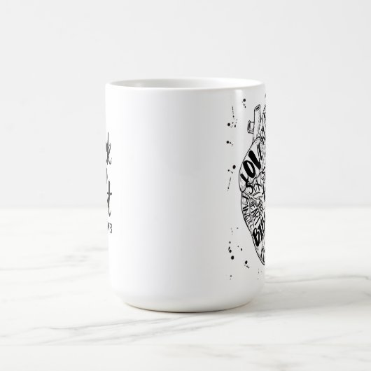 Hart en sol van de Mok van de Romance (Center)