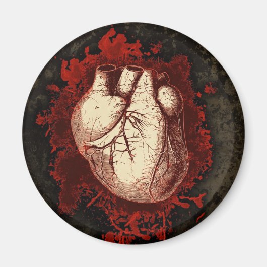 Hart en spatter magneet (Voorkant)
