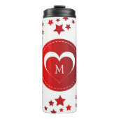 Hart en sterren thermosbeker (Voorkant)