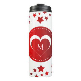 Hart en sterren thermosbeker