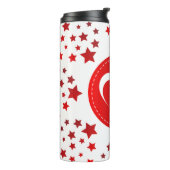 Hart en sterren thermosbeker (Gedraaid links)