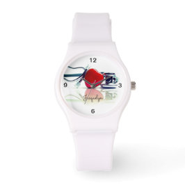 Hart en stethoscoop horloge