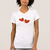 Hart en stothoscoop T-shirt (Voorkant)