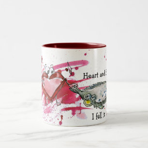 Hart en Valentijn Mok
