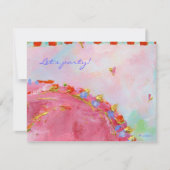 hart en ziel feest uitnodiging (Voorkant)