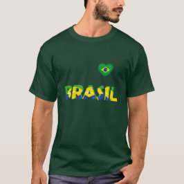 Hart en ziel voor Brazilië! T-shirt