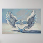 *~* HART ENGEL VLEUGELS AP78 Artsy Poster (Voorkant)