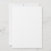 Hart Eucalyptus bruiloft uitnodiging (Achterkant)