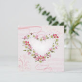 Hart Feestdagenkaart (Staand voorkant)